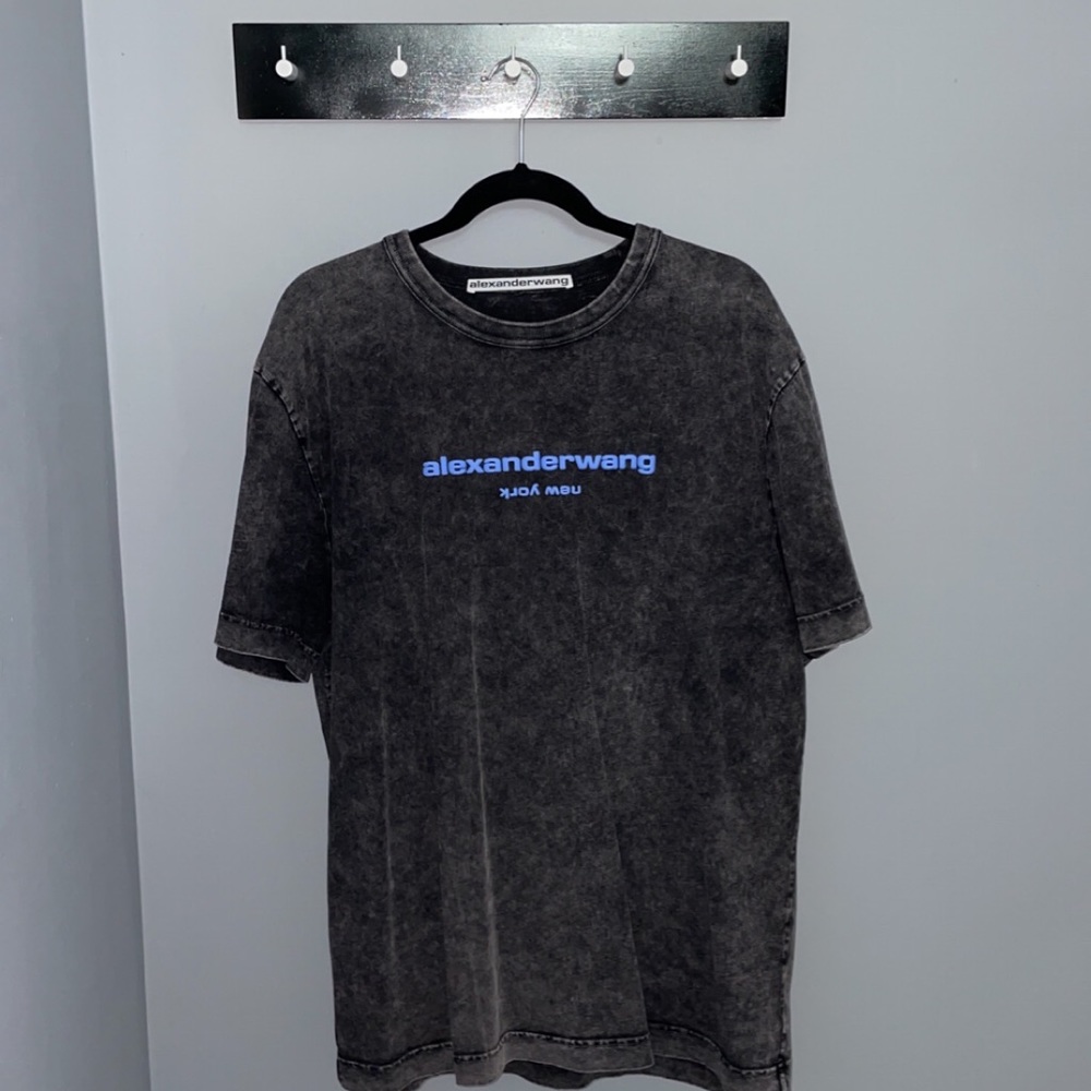 Alexander Wang Mens Logo T-Shirt